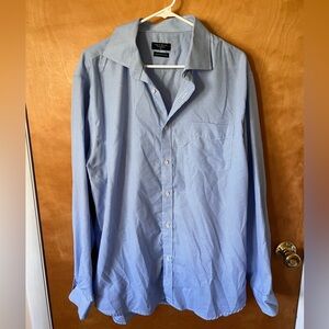 Men's Sky Blue Button-Down Shirt